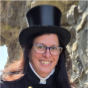 Tanja Heieis ist Schornsteinfegermeisterin aus Laubach-Ruppertsburg.